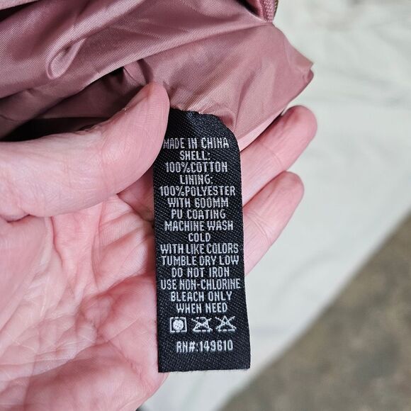Miss London Black Label Mauve Pink Lightweight Jacket Size Large - Picture 10 of 11